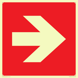 Right arrow (white on red background)